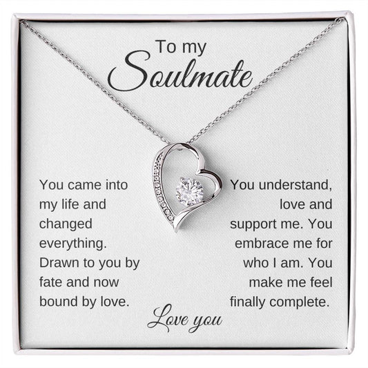 Soulmate- Feel Finally Complete | Forever Love Necklace